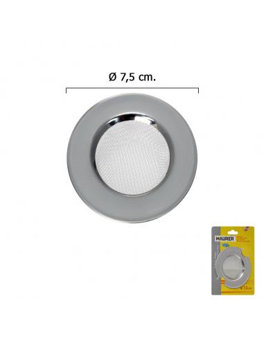 Filtro Cestillo Malla para Lavabo / Fregadero Inoxidable 7,5 cm. - Imagen 1