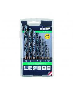 Estuche Brocas Alpen Hss Sprint Master  10 Piezas - Imagen 1