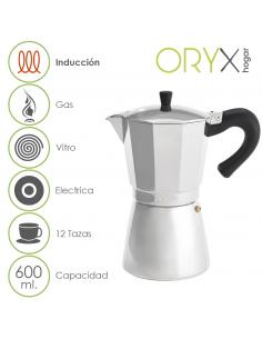Cafetera Inducción Aluminio  12 Tazas (600 Ml.) - Imagen 1