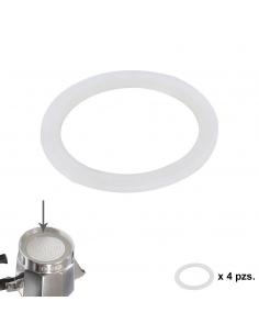 Junta Goma Silicona Cafetera Aluminio Classic / Inducción 9 Tazas (4 Unidades) - Imagen 1