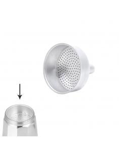 Embudo Cafetera Aluminio Classic / Inducción 2 Tazas - Imagen 1