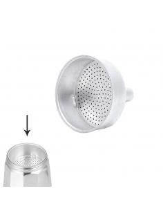 Embudo Cafetera Aluminio Classic / Inducción 3 Tazas - Imagen 1