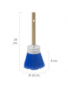 Brocha Encalar Cerda Azul Ø 10 x 29 cm. - Imagen 1