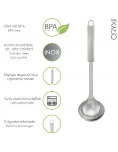 Cucharon Cocina Acero Inoxidable 9x33,5 (Alt.) cm. - Imagen 1