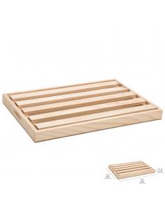 Tabla Corta Pan Madera Con Recoge Migas Oryx 32 x 22 cm. - Imagen 1