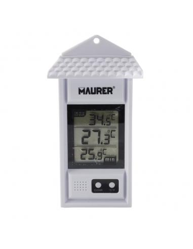 Termometro Digital Interiores / Exteriores Con Indicador De Temperatura Maxima y Minima - Imagen 1