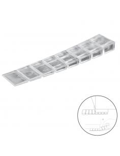 Cuñas Calza Muebles Ajustable / Recortable Transparente (Blister 9 Piezas) - Imagen 1
