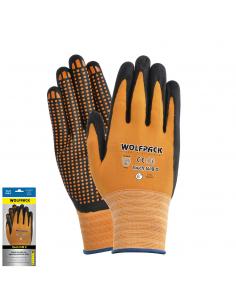 Guante Nylon Con Palma En Foam y Puntos Nitrilo Touch 8" (Par) - Imagen 1
