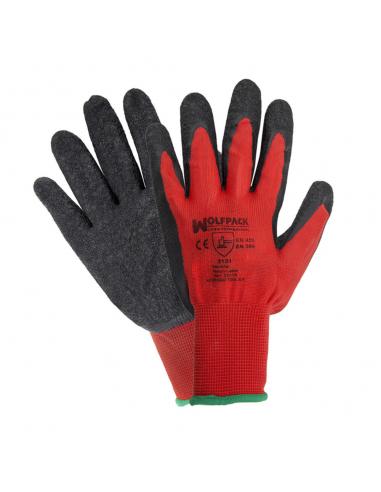 Guantes Latex / Nylon Gripflex Talla  6" - Imagen 1