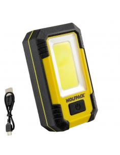 Linterna Led Recargable Con Iman y Gancho 500 Lumenes Recargable / Powerbank - Imagen 1