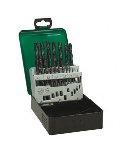 Estuche 19 Brocas Metal HSS...