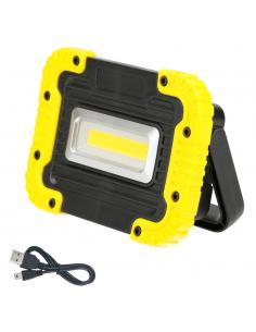 Linterna de Trabajo Led  Multifunción Recargable 2.000 mAh. / 10 W. / 500 Lúmenes / 4 Imanes / Bateria Externa / Soporte 180º - 