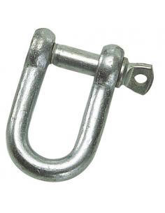 Grillete Recto Galvanizado 5 mm. 3/16" Uso Domestico - Imagen 1
