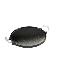 Plancha Hierro Fundido Esmaltada Redonda Ø 42 cm. - Imagen 1