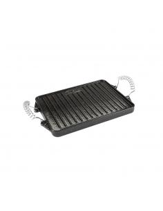Plancha Hierro Fundido Esmaltada Rectangular 21 x 27 cm. - Imagen 1