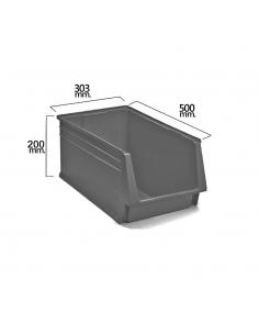 Gaveta apilable almacenaje 336X216X200 mm