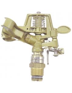 Aspersor Riego Regulable Metalico Sectorial Toma 1/2" Fabricado En Zinc, Riego De Jardines / Cesped - Imagen 1
