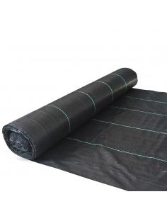 Malla Antihierbas (Rollo 2,0x100 Metros) Gramaje 110 Gr/m2. Malla Anti Maleza, Malla Geotextil Jardin, Tela Anti Hierbas Jardin,