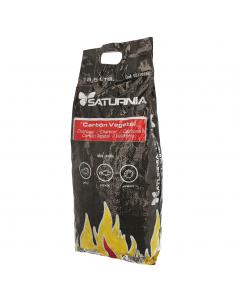Bolsa Carbon Vegetal Para Barbacoas 15,5 Litros Carbon Duradero y Trozos de Gran Tamaño, - Imagen 1