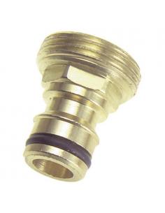 Adaptador Manguera Laton 1/2" Macho - Imagen 1