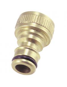 Adaptador Manguera Laton  3/4 hembra - Imagen 1