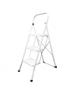 Escalerilla Acero 3 Peldaños Uso Doméstico - Imagen 1