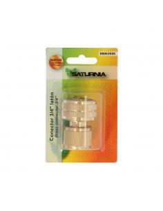 Conector manguera laton 3/4. - Imagen 1