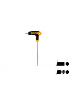 Llave Allen Con Bola Mango Forma T 3,0 mm. Con Colgador - Imagen 1