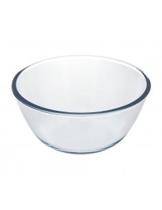 Bol De Cristal, Ideal Para Mezclas. 2.5 Litros. Libre BPA, Cristal De Borosilicato.Ensaladas, Postres, Cocina, Resposteria - Ima
