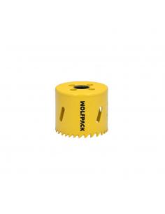 Corona Sierra Bimetal Ø 54 mm. Templado Termico, Base Reforzada. Corona Madera, Broca Agujeros Madera, Acero, Hierro, Plasticos 