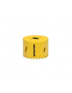 Corona Sierra Bimetal Ø 59 mm. Templado Termico, Base Reforzada. Corona Madera, Broca Agujeros Madera, Acero, Hierro, Plasticos 