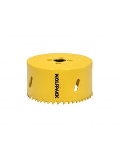 Corona Sierra Bimetal Ø 83 mm. Templado Termico, Base Reforzada. Corona Madera, Broca Agujeros Madera, Acero, Hierro, Plasticos 