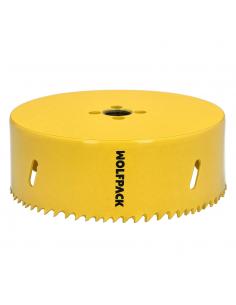 Corona Sierra Bimetal Ø 127 mm. Templado Termico, Base Reforzada. Corona Madera, Broca Agujeros Madera, Acero, Hierro, Plasticos