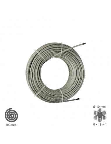 Cable Galvanizado  10 mm. (Rollo 100 Metros) No Elevacion - Imagen 1