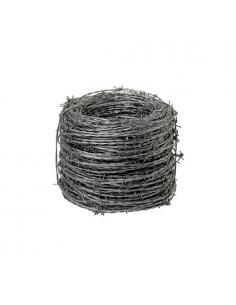 Alambre Espino Galvanizado 100 Metros 4/15 - Imagen 1