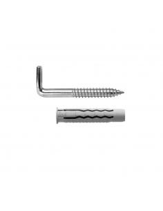Kit Sanitario Alcayata Con Taco Ø 10 x 50 mm. Fijación Calentadores / Termos De Agua - Imagen 1