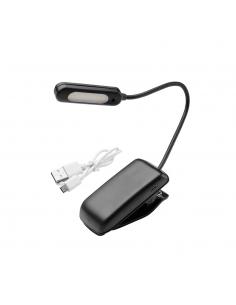 Linterna Led De Mesa 1 Watt. 30 Lumenes. Con Clip Recargable Usb Con 3 Tonos De Luz y 3 Niveles De Luminosidad - Imagen 1