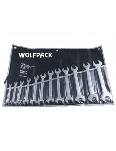 Juego Llaves Fijas Wolfpack Plus 12 Piezas