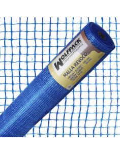 Malla Revoco Azul Rollo 50 mt. x 1 metro. Luces 10x10 mm. - Imagen 1