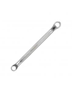 Llave Estrella Acodada Plus Acero Cromo Vanadio 12x13 DIN 838. Llave Doble Boca Acodada, Llave Fija Estrella Acodada