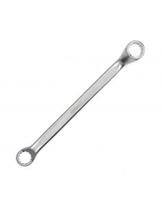 Llave Estrella Acodada Plus Acero Cromo Vanadio 18x19 DIN 838. Llave Doble Boca Acodada, Llave Fija Estrella Acodada