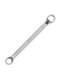 Llave Estrella Acodada Plus Acero Cromo Vanadio 20x22 DIN 838. Llave Doble Boca Acodada, Llave Fija Estrella Acodada