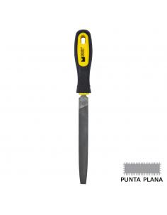 Lima Wolfpack Con Mango Plana Punta Entrefina 8"