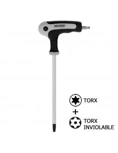 Llave Torx Maurer Con Mango "T" T15 Inviolable - Imagen 1