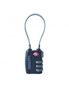 Candado Equipaje Tsa 3 Digitos Con Cable.