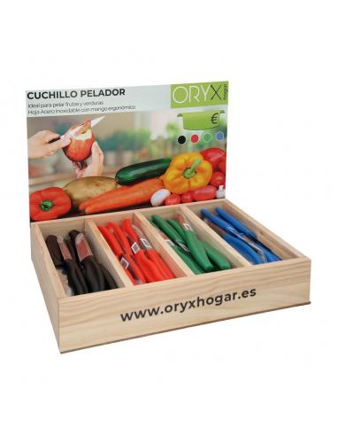 Expositor Cuchillos Mondador 9cm (80 piezas)