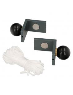 Juego Angulares Magneticos Para Reglas 40x40 mm. Nivel Pared, Nivelador Pared.