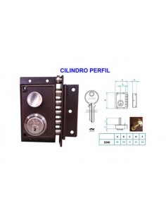 Cerradura AVL Antiplaca 2240