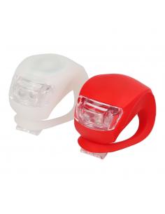 Kit Luces Led Bicicleta 2 Luces Basic. LED para bici, Luz para patin, Luz de posición, Luces bicicleta, LEDs bicicleta