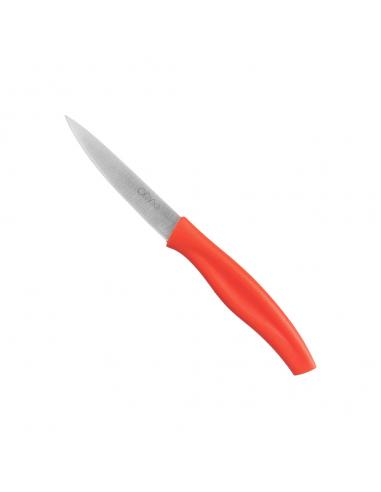 Cuchillo Nuuk Mondador Hoja Acero Inoxidable 9 cm. Rojo (1 Unidad)